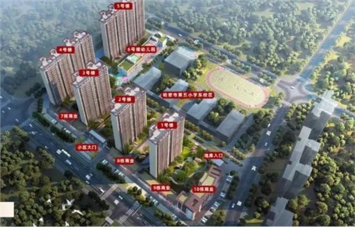 新疆湘恒HJC黄金城官网·书香苑二期圆满收官